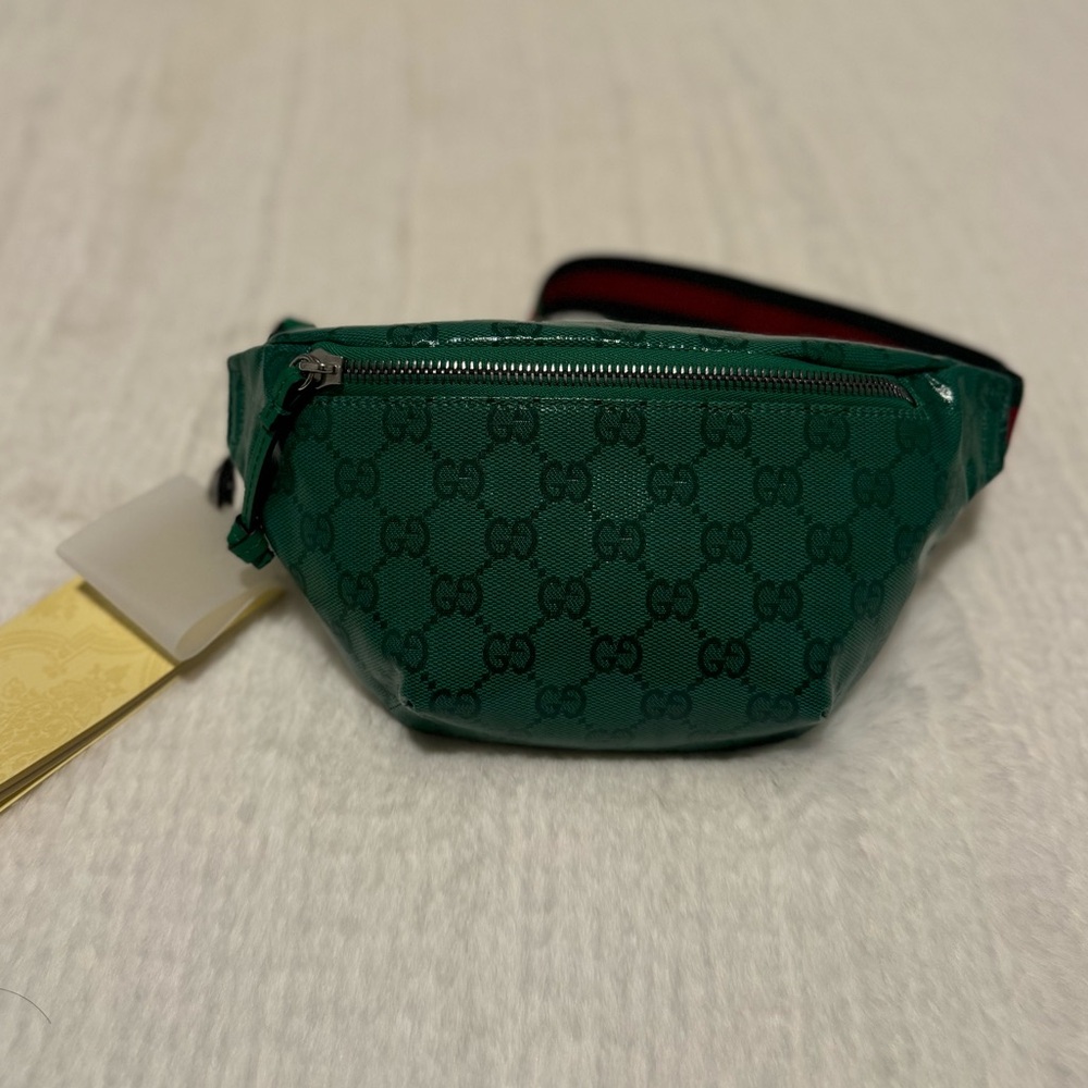 Gucci Emerald Green Belt Bag